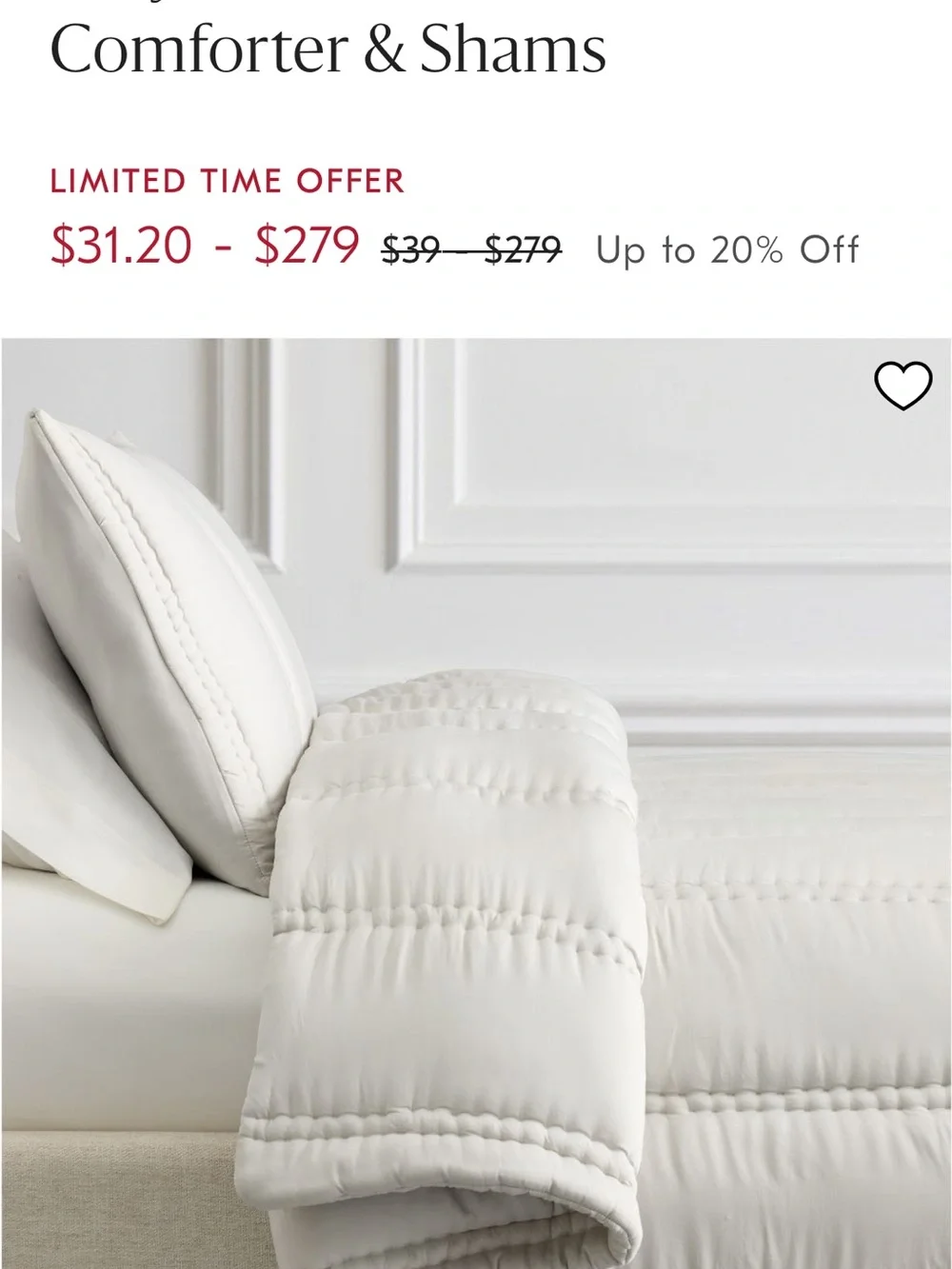 West Elm Silky TENCEL Plus Shams - King